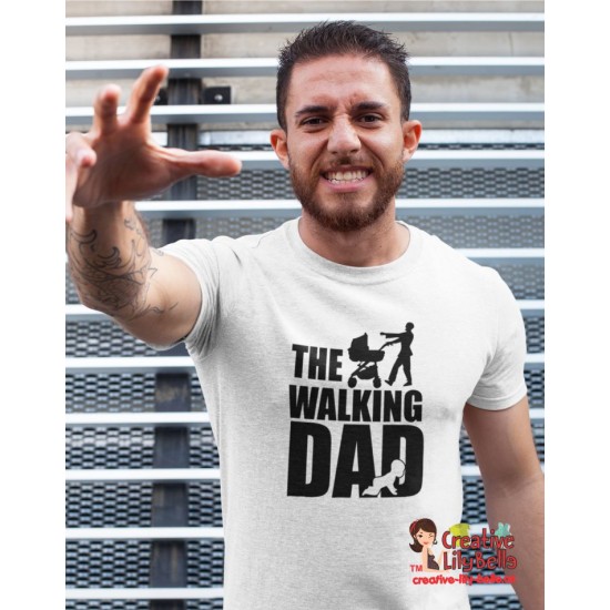 t-shirt the walking dad ts4419